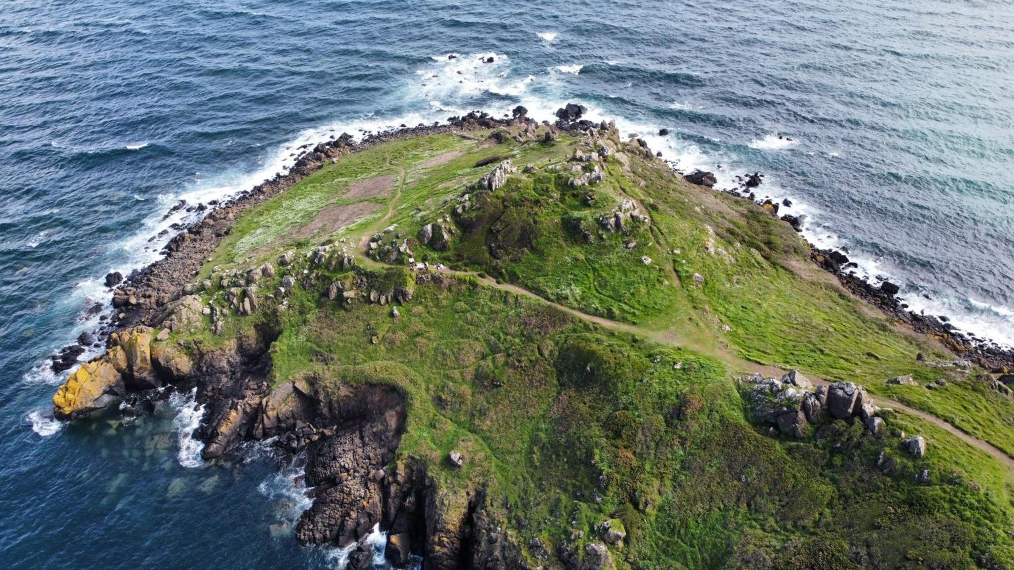 Journeys End With Stunning Sea Views From The Headland Villa Coverack Exterior photo